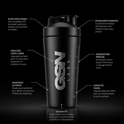 Shaker Premium Acier