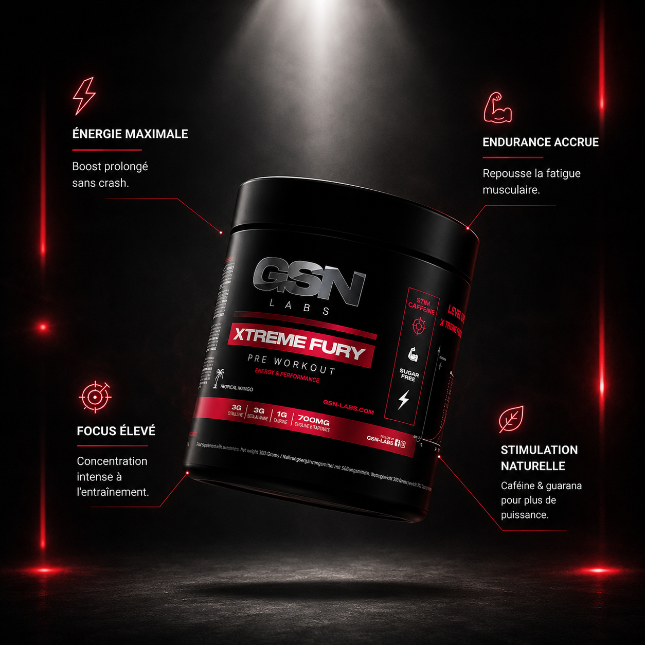 Xtreme Fury Pre-Workout