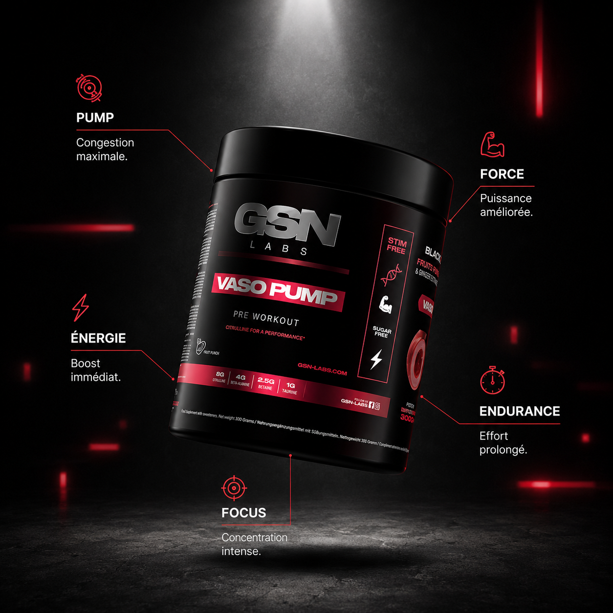 Vaso Pump Pre-Workout